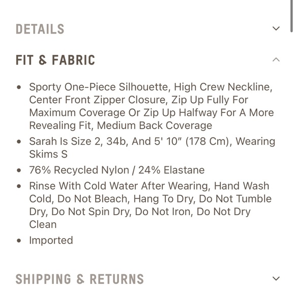 SKIMS Halter Monokini One Piece NWT - Picture 11 of 11